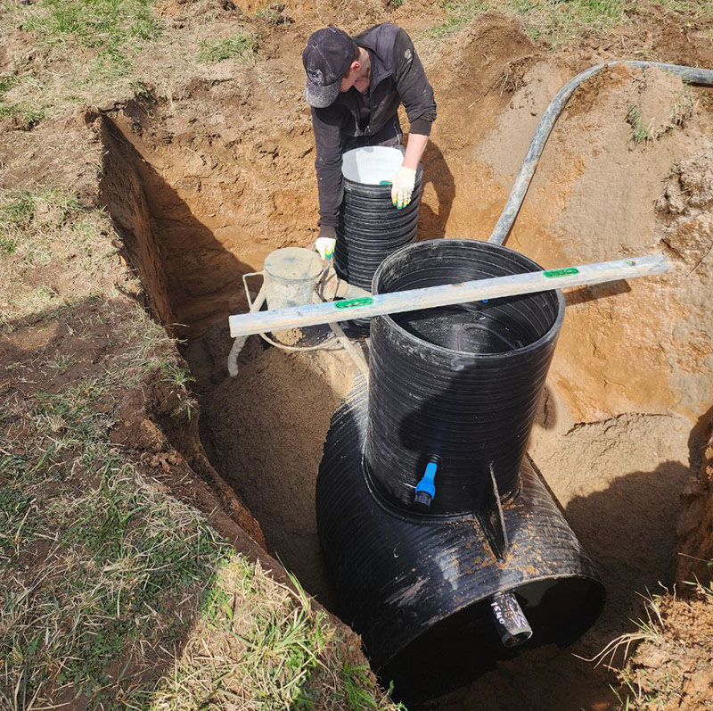 Монтаж септика в НВК-Эксперт